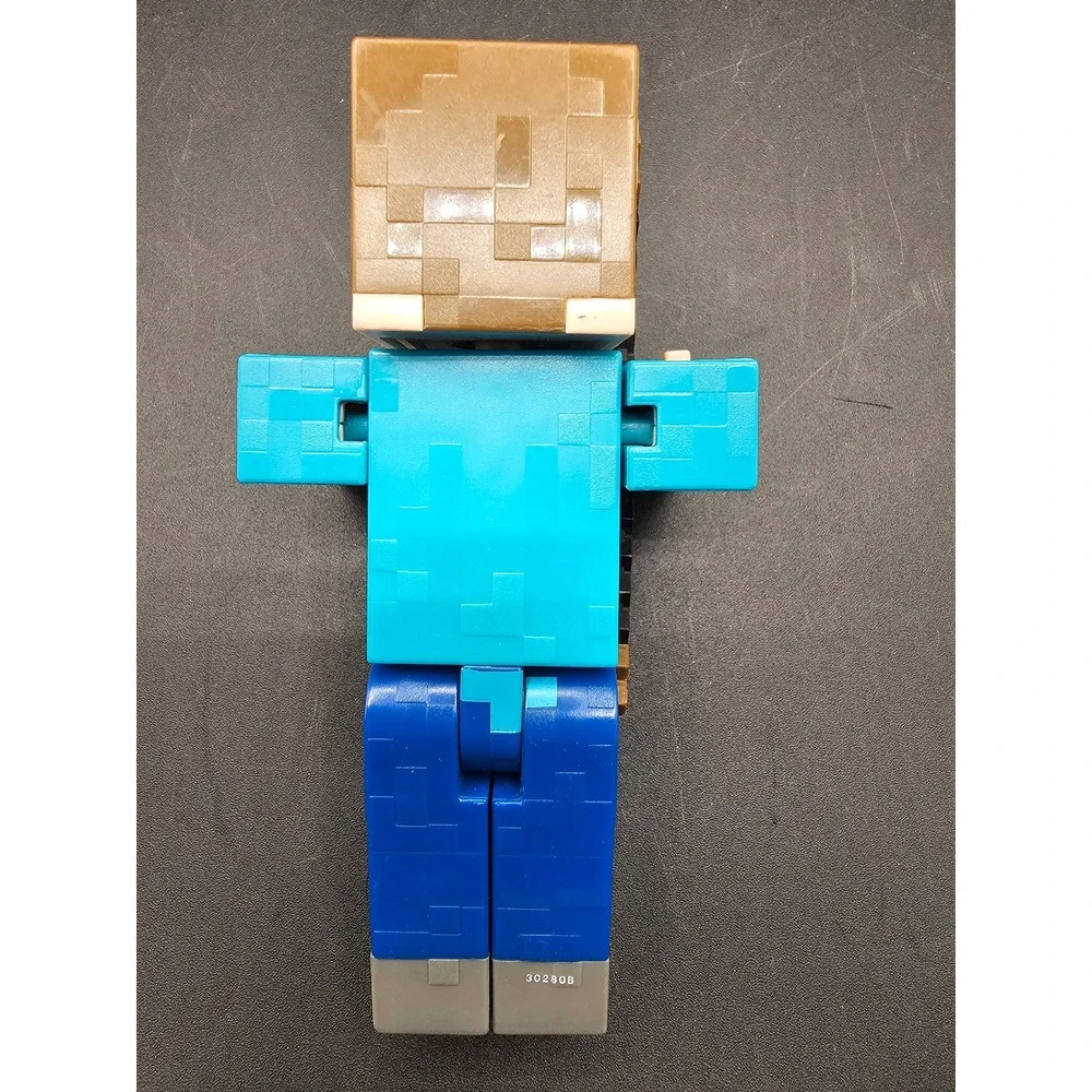 Minecraft Steve Action Figure with Bow Accessory 5 Inch Articulated Toy 30280B